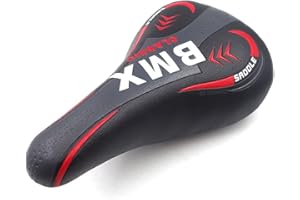 WALGUN Sillines de bicicleta BMX para niños Freestyle Juvenile BMX Bike 22,2 mm Tija de sillín Sillines de bicicleta Niño Strider Bike Seat