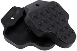 Thinvik Bike Cleats for Look Keo Grip Road Bike Look Keo Cleat with Anti-Slip Rubber Desgin.Bicycle Cleat Set for Indoor&Outdoor Cycling (Basic-3°float)