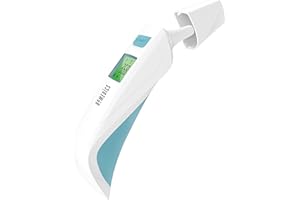 HoMedics, Termometro Corporeo a Infrarossi, Misura la Temperatura dell'Orecchio, della Fronte e della Superficie in 2-5 secondi (Termometro 3 in 1)