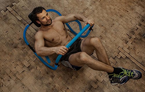 Bauchtrainer »BellyBooster« zum effektives Bauchmuskeltraining. Einfacher zusammenbau, leicht verstaubar und klappbar. Ideal zum Training der Bauchmuskulatur für schnelle Erfolge beim Sport. Steigerung der Trainingsintensität durch saubere Sit-Ups und Stärkung der Rückenmuskulatur ( Rückentraining ) - 5