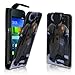 Produktbild Vertikal Flip Style Handy Tasche Case Schutz Hülle Schale Motiv Etui Karte Halter für Samsung Galaxy S5 SM-G900 - Vertikal Design VMVB214