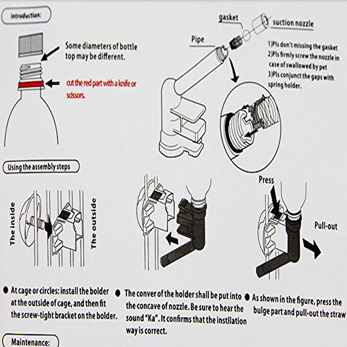 Pink-Dog-Cat-Pet-Water-Dispenser-Drinking-Fountains-Feeder-Supplies