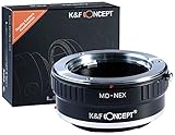 md adapter canon MD-NEX: Dieser Adapter erlaubt Ihnen die manuelle Verbindung zwischen Ihrer E-Mount Kamera (Alpha & Nex) und einem Minolta MD/MC Objektiv