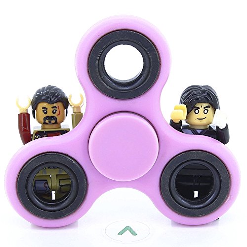 Preisvergleich Produktbild DAM - Fidget Spinner. Rosa mit schwarzem