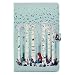 Produktbild Samsung Galaxy Tab A 2016 10.1 Hülle, Samsung Galaxy Tab A 2016 10.1 Case PU, Kindle Paperwhite Handyhülle, E-Lush Premium PU Leder Flip Bookstyle Cover Tasche Ledertasche Hülle für Samsung Galaxy Tab A 2016 10.1 SM - T580 T585 , Etui Bunt Fuchs und Wald Buch-Stil Magnetverschluss Schutzfolie Schutzhüllen Case Tasche Hülle Etui Schale Ständerfunktion ID Karte Slots Pouch Soft Silikon Backcover Rückseite shell kunstlederhülle