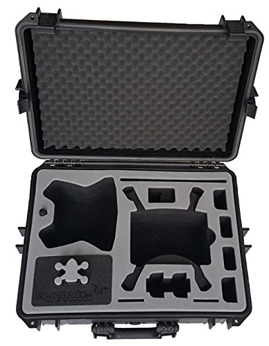 Professional carry case fits for Parrot Bebop 2 with Sky Controller 2 made by MC-CASES - Excellent Cases - THE ORIGINAL (Parrot Bebop 2 FPV)