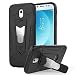 Produktbild HOOMIL Schwarz Armor Samsung Galaxy J5 2017 Hülle Stoßfest Handyhülle Silikon TPU Bumper Cover mit Ständer Schutzhülle Case - Black (H3197)