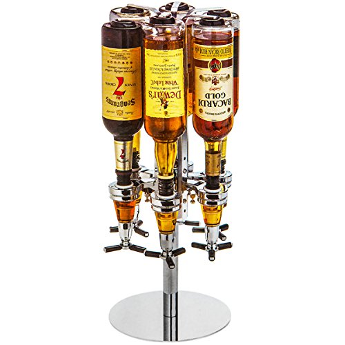 DXP Soporte dispensador de bebidas para 6 botellas JJA01