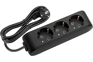 Viko Multi-Let Üçlü Priz Topraklı Kablolu Çocuk Korumalı 3 Mt