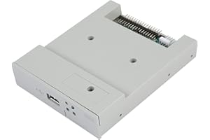 Gotek Disketten-Emulator, USB-Diskettenlaufwerk E, Datenspeicher Sfr1M44 U 3,5 Zoll 1,44 MB USB-SSD-Diskettenlaufwerk-Emulator Plug-and-Play