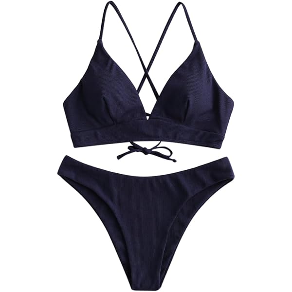 ZAFUL Tweedelige bikiniset voor dames, met verstelbare beha en