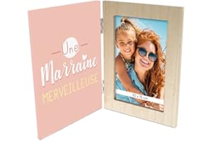 STC Cadre photo double une marraine merveilleuse