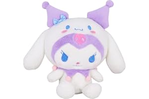 IFHDO Kuromi Peluche Giocattoli Peluche Bambole Farcito Animali Morbidi Giocattoli Carino Cartoon Bambole Bambini Compleanno Giocattoli Regali per Ragazzi Ragazze 20cm