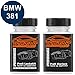 Produktbild Autolack Lackstift Set BMW 381 Lemansblau Metallic / Lemans Blue Metallic Basislack Klarlack je 50ml