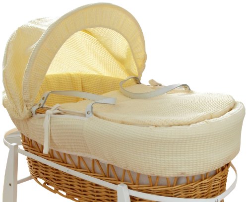 Kinder Valley Moses Basket (ButterCream)