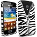 Produktbild MOD Samsung GT-I8160 Galaxy Ace 2 Stylisch Zebra Print Silikon Gel Schutzhülle Cover Tasche Skin + Gratis Displayschutzfolie