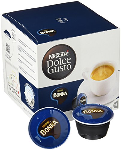 Nescafé DOLCE GUSTO Café BONKA - Pack de 3 x 16 Cápsulas - Total: 48  Cápsulas