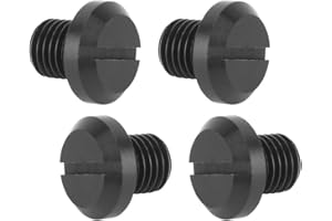 TBEST Zaślepki do otworów lusterek motocyklowych, 2 pary M10x1.25 zatyczki do otworów lusterek bocznych śruba aluminiowa Pasuje do zamiennika dla Hypermotard