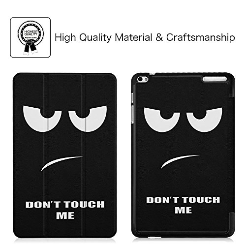 Fintie Huawei MediaPad T1 10.0 Hülle – Ultra Schlank Superleicht Ständer (SlimShell) Case Cover Schutzhülle Etui Tasche für Huawei MediaPad T1 10.0 LTE / WiFi (9,6 Zoll) Tablet-PC, Don’t Touch - 4