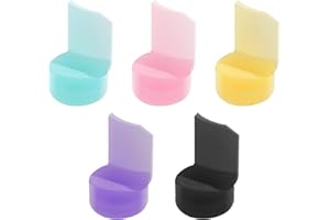 NQEUEPN 5 Stück Daumenauflage für Klarinette/Oboe, Silikon Klarinetten Daumenauflage, farbig Daumenauflage Schutz für die meisten Klarinetten Oboen (5 Farben)