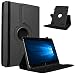Produktbild Tablet Hülle für Xiaomi Mi Pad 3 / 2 Tasche Schutzhülle Case Cover 360° Drehbar , Farben:Schwarz