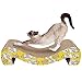 Produktbild DJLOOKK Tiere Lieblings Cat Scratcher Cardboard (Corrugated Scratching Pad) Geeignet Für Haustiere Und Katzen Aller Alter Und Größe Schlaf, Snatch Und Play Games1
