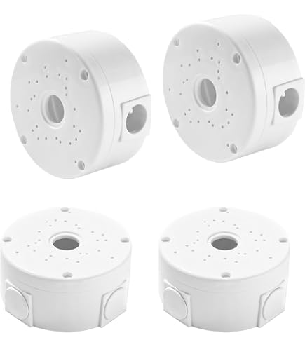 Dahua PFA130-E Waterproof Junction Box | White Aluminum Bracket For IPC-HDW4631C-A Camera