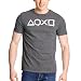 Produktbild PlayStation Herren T-Shirt Controller Action Buttons grau - XL