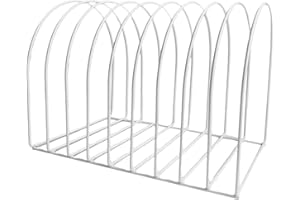 Dualoai Espositore per Cappelli di Lana, Porta Cuffie Da Nuoto, Porta Cappelli Da Tavolo Decorativo, Porta Cappelli Lavorato a Maglia per La Decorazione Del G, 10 Griglia Bianca