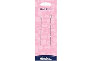 Hemline Épingles de chardon et chapeau 90 mm-Lot de 2