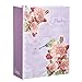 Arpan 6x4'' Small Purple Vintage Bird Slip In Case Photo Album for 100 Photos