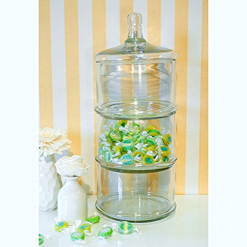 Pajoma 54753 Vorratsglas Primavera 3-stöckig Glas Höhe 40 cm - 3