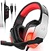 Produktbild LED Light Bass Surround Gaming Headset for PS4 XBOX ONE PC DIZA100 Gaming Headphones with Microphone, Aluminum Hard Disk Enclosure for PC Laptop Mac Nintendo Switch Games