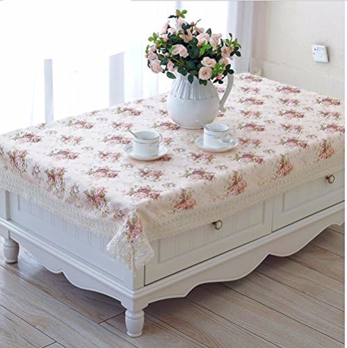 Tablecloth Garden Floral Fabric Table Cloth Table Cloth Table Mats Living Room Wallpaper The Su Kam 90*150Cm
