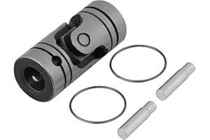 AXOC Universal Gelenk Kupplung, 12mm Wellengelenk aus 40cr Stahl,12 × 23 × 52mm