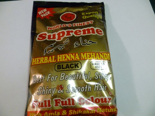 Supreme Herbal Henna Mehandi- black