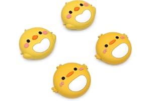 playvital Capuchons pour ps5 Manette Cover Joystick pour ps4,pour Xbox Series X S,Thumb Grip Caps pour Xbox One,Protection de Stick Analogique pour Switch Pro Controller,Perroquet&Poussin