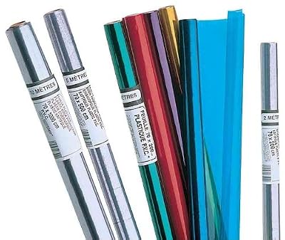 Elba 39431 Couvre-Livres Plastique PVC 8/100E 0,7 x 2 m sans Phtalates Incolore Rouleau Couleurs Assorties
