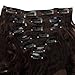 Neverland Beauty 7 Piece 16 Cilps Clip in Hair Extensions Full Head 22 inches Wavy Curly Hair Extension Medium Brown #2/33