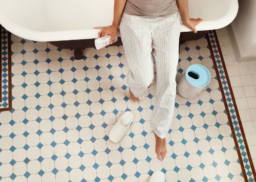 Authentics 1200698 Bad-Abfalleimer LUNAR / 6 L / weiß - 3