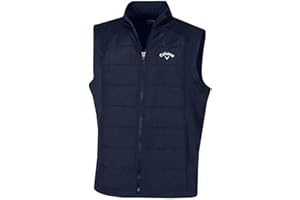 Callaway Golf Mens 2025 Ace Full Zip Puffer Stretch Sleeveless Gilet