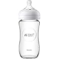 Philips Avent Natural Feeding Bottle Glass, 240 ml - Scf673/17