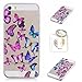 Produktbild Hülle iPhone 5 5S 5SE TPU schutz silikonhülle, niedlichen cartoon bild transparent handy Hülle für iPhone 5 5S 5SE + schlüsselanhänger (* / 151) (6)