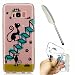 Produktbild Galaxy S8 Plus Silikon Handyhülle, Silikon Hülle für Samsung Galaxy S8 Plus, Edaroo Cute Fun Lustig Lustig e Schwarze Treppe Katze Motiv Bunte Malerei Ultra Slim Dünn Klar durchsichtig Transparent Weich Silikon Gummi TPU Gel Schutz Rückseite HandyHülle Bumper Flexibel Schutzhülle Kratzfest Case Cover für mädchen jungs frauen Für Samsung Galaxy S8 Plus