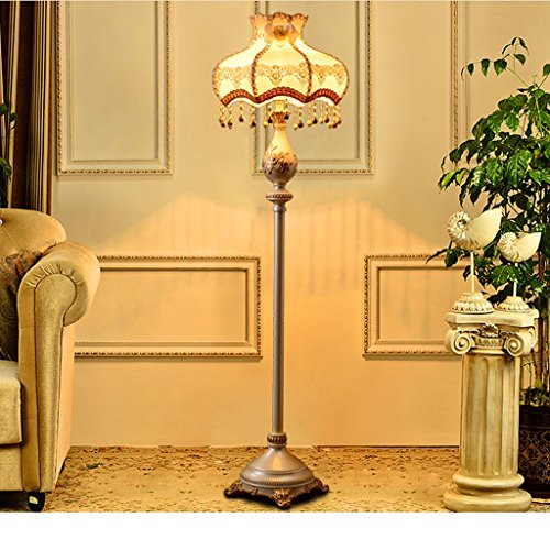 DLewiee Lighting Creative Wenxin Li European-Style Floor Lamp Living Room Floor Lamp Bedroom Bedside