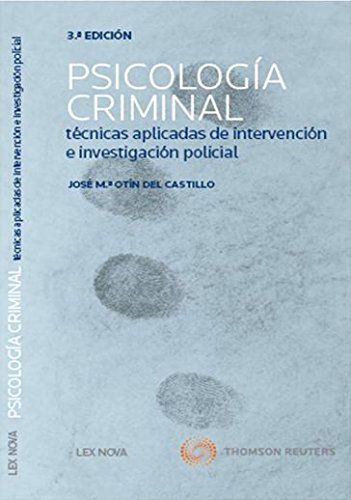 Download Psicologia criminal (3º ed.) técnicas aplicadas de intervención e investigación (Monografía)