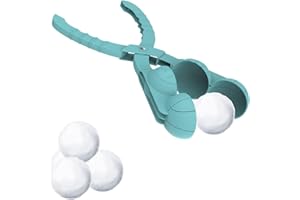 MINAN Plage Fabricant Boules Neige, Clip Boule Neige, Moules Boule Neige pour L'extérieur, Outil Moule Pelle Plage D'été pour des Enfants