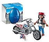 Playmobil Huevos - Motorista con moto (5280)
