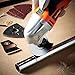 VonHaus 280W Oscillating Multitool / Detail Sander / Precision Cutter / Scraper / Grinder - 10,000-21,000 Variable Speed Control - 15pc Accessory Kit - Sanding Pads, Dust Extraction, Storage Case - 220-240V Corded Compact Design