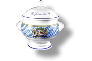 FUNICE Bayerischer Weißwurst-Topf oder Weißwurst-Terrine 1l